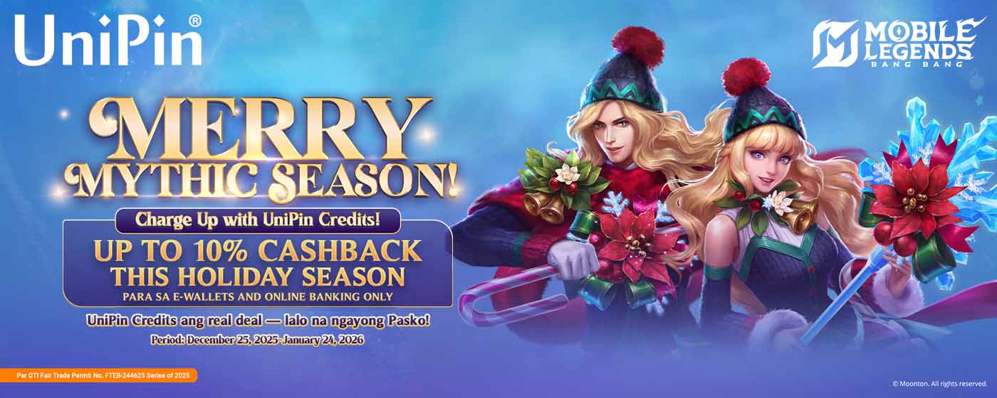 Merry Mythic Season: Charge Up with UniPin Credits! (PH)